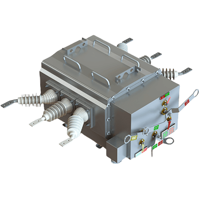 Высоковольтный выключатель в коробе