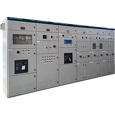Стационарное распределительное устройство с металлическим корпусом, 400 В