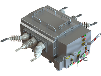 Высоковольтный выключатель в коробе