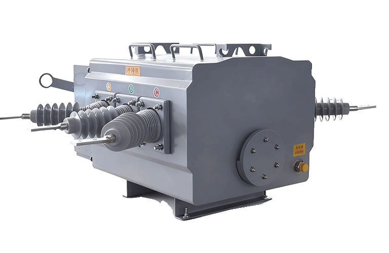 Высоковольтный выключатель в коробе