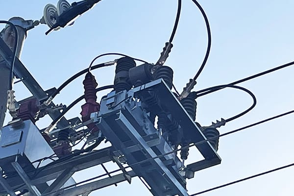 Высоковольтный выключатель с магнитным управлением